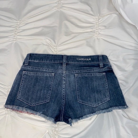 Carmar Jean Shorts size 25 American flag - Picture 2 of 2